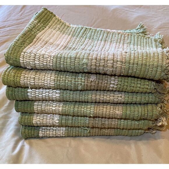 Linden Street Placemats, Set Of 6, Fall Colors - Picture 3 of 5